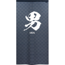 男　MEN　紺　85x170cm